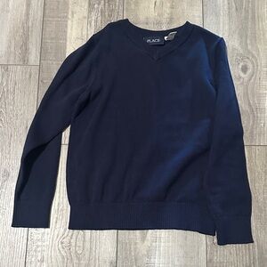 The Children's Place Navy V-Neck Sweater